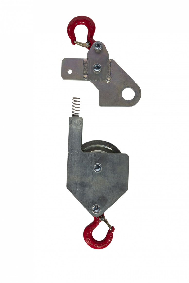 Kit de mouflage ou de renvoi pour treuils électriques de levage de charges