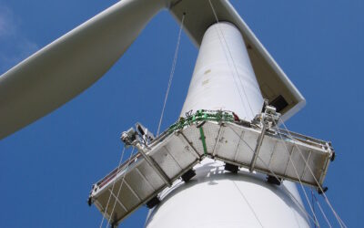 VIDEO – Plateforme en V pour la maintenance éolienne