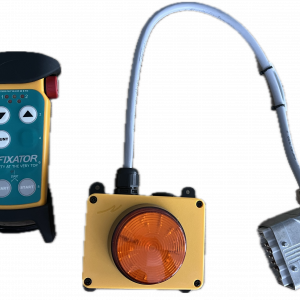 Radio control and rotating beacon